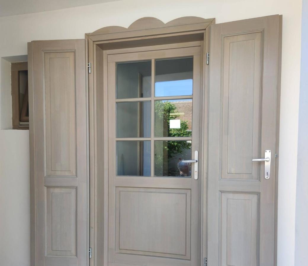 Ferienwohnung Das Blaue Haus Vendégház - Kovácshida Exterior foto