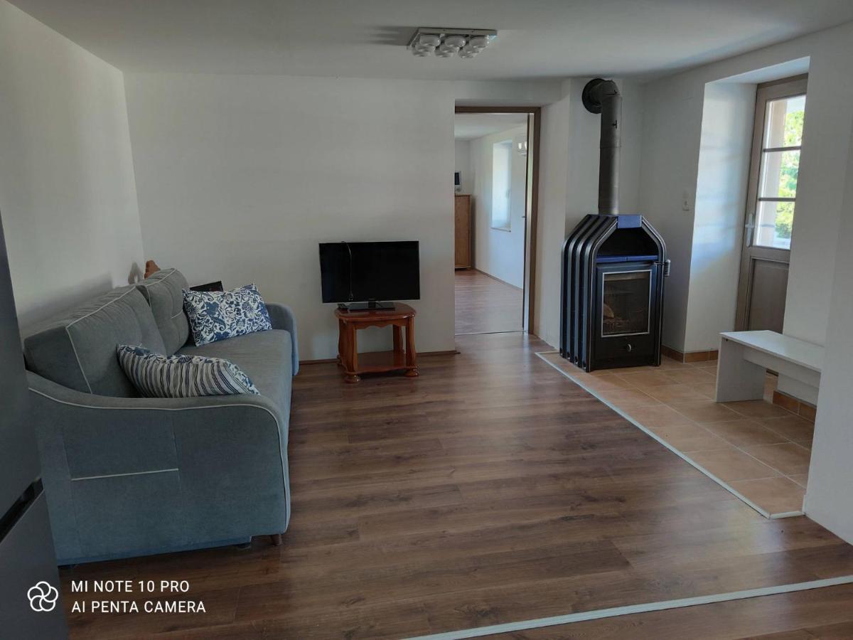 Ferienwohnung Das Blaue Haus Vendégház - Kovácshida Exterior foto
