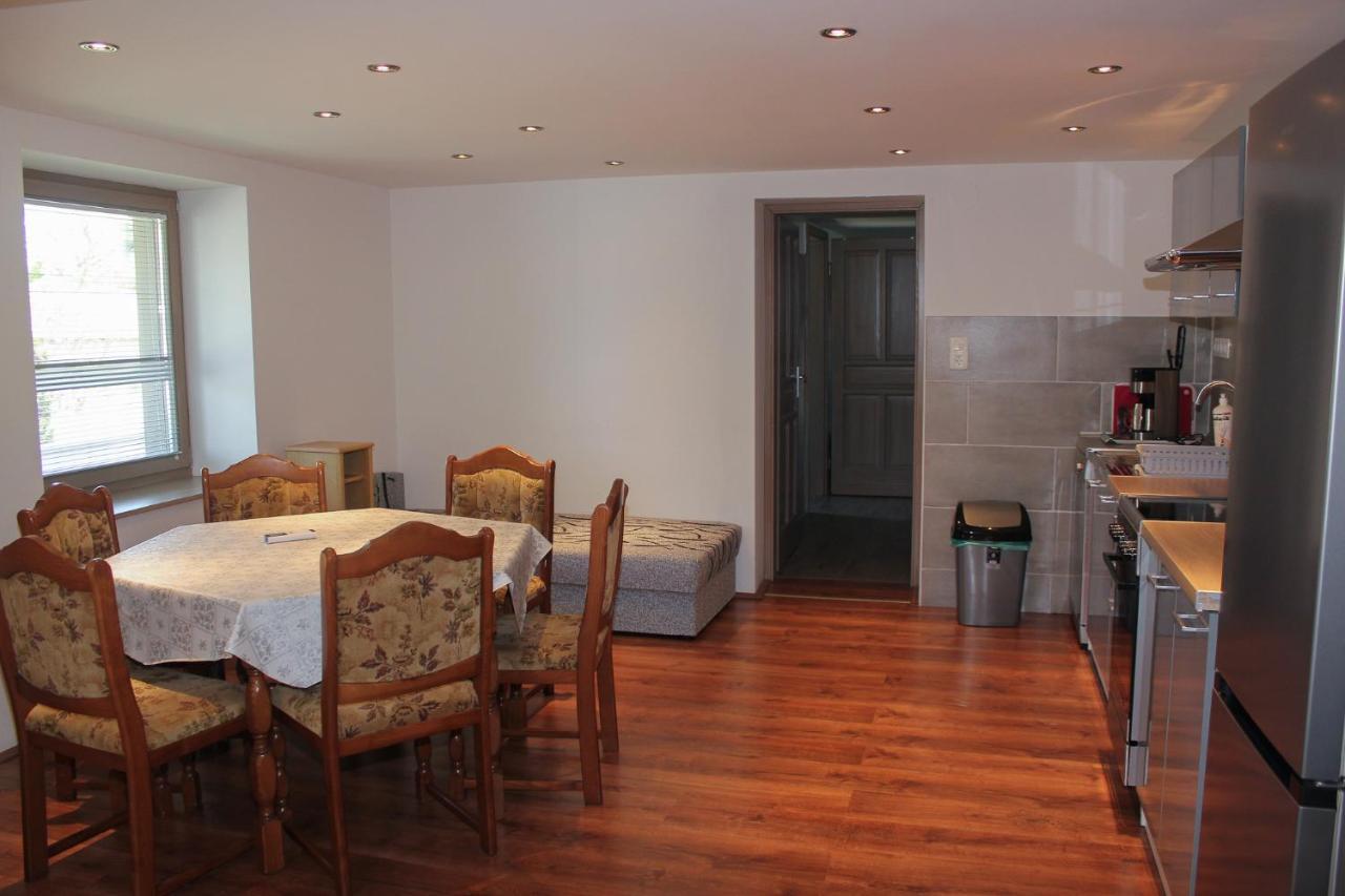 Ferienwohnung Das Blaue Haus Vendégház - Kovácshida Exterior foto